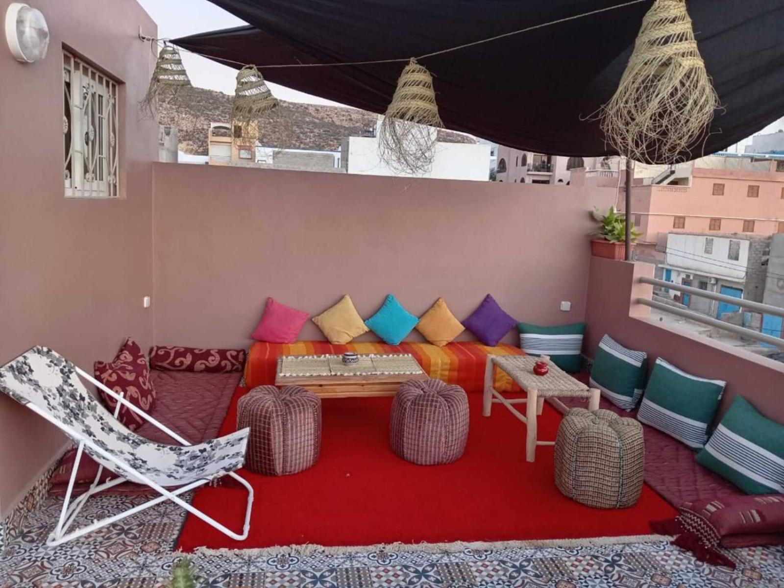 Hostel Taghoba Surf House Tamraght Exteriér fotografie